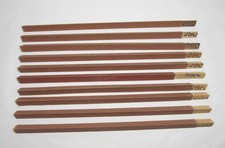 10 Schmirgelhölzer dreikant