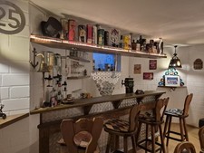 Hausbar- Kellerbar Theke