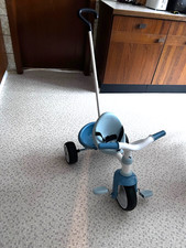 Dreirad mit Schubstange, Smoby - Be Move blau, GEPRÜFT