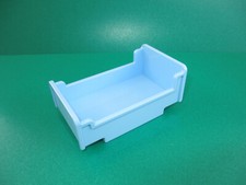 Lego Duplo Kinderbett Bett hellblau Wohnzimmer Puppenhaus Spielhaus (110923K)