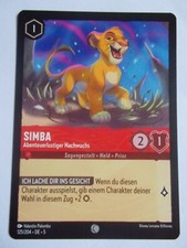Disney Lorcana Karte Himmelsleuchten 125/204 SIMBA