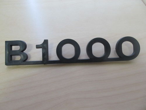 Stück schriftzug b1000 für - b1000,