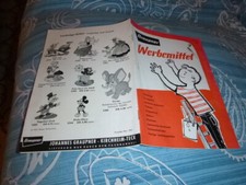 KATALOG KATALOG GRAUPNER WERBEMITTEL 1961