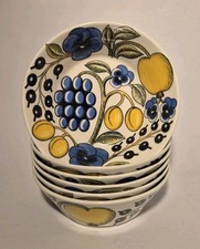 6 Arabia Finland Paradiisi Müslischalen Salatschalen Ø 16,6 cm