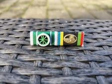 2er 2 er Bandspange Bundeswehr BW Bandschnalle Ordensspange DLRG Gold