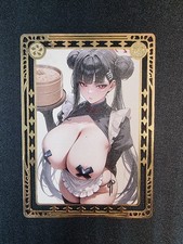 Rio Tsukatsuki - Blue Archive MR Metall Karte Waifu Goddess Story Anime Cards