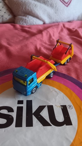Siku 1695 lkw mit absetzmulden - 1695,
