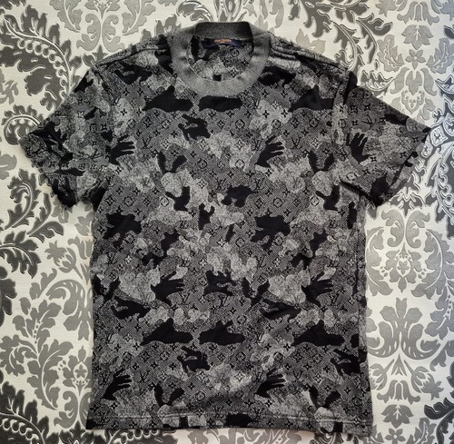 Louis vuitton shirt camo - vuitton, t-shirt