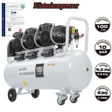 Flüsterkompressor 10 bar 6,5