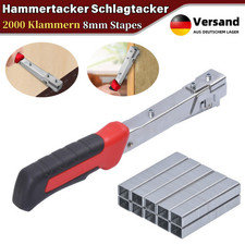 Hammertacker mit 2000 Klammern