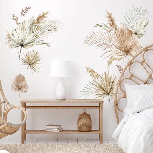 Wanddeko boho blätter - wanddeko,