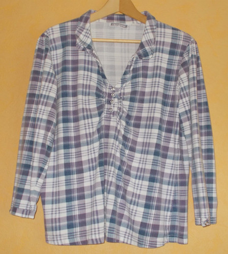 Vintage bluse rainbow - bluse, 👚