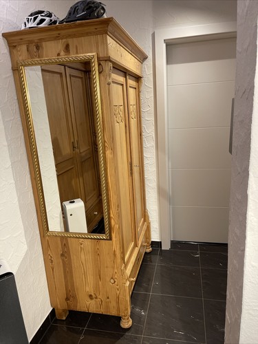 Garderobenschrank weichholz - garderobenschrank,