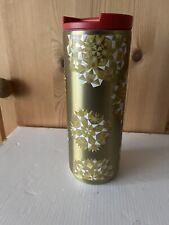 Starbucks Flasche Tumbler Edelstahl Schneeflocke ❄️ Snowflake 473 ml  NR