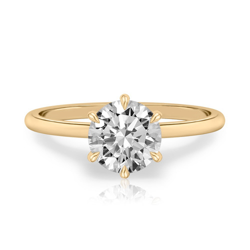 Diamant verlobungsring 18k - diamant,