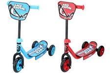 Roller Scooter Kinder Spielzeug Blau Rot Dreirad City Treten Jungen Mädchen