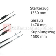 Bowdenzugsatz für Fortschritt E930 E931 alte Typ | Züge Gas Kupplung Start