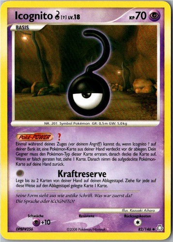 Pokemon icognito 82 146 - icognito, ?