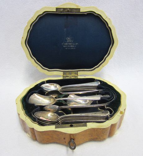 Silber besteck set punzen - -, besteck-set