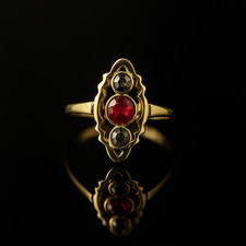 Ring 333 Gold antiker