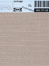 Ikea EKTORP Bezug für 3er