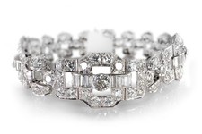 Armband 164 Diamanten 11,75 ct. Platin  IGI Gutachten [BRORS 19146]