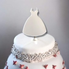 Ballkleid Kleid Kuchen Topper