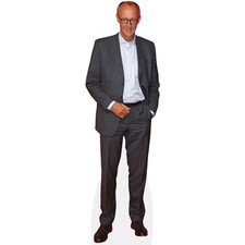 Friedrich Merz (Suit) Pappaufsteller lebensgross
