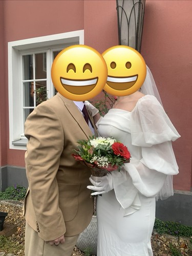 Elegantes hochzeitskleid - elegantes,