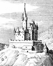 Burg WINDECK Maßstab 1:200