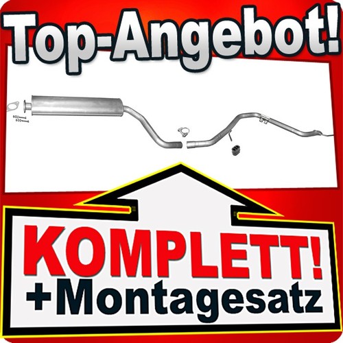 Auspuff für opel - für, 2.0