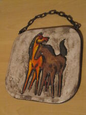 WGP Pferde Bild Platte Keramik