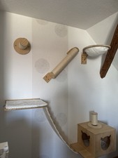 Katzen Kletterwand Set