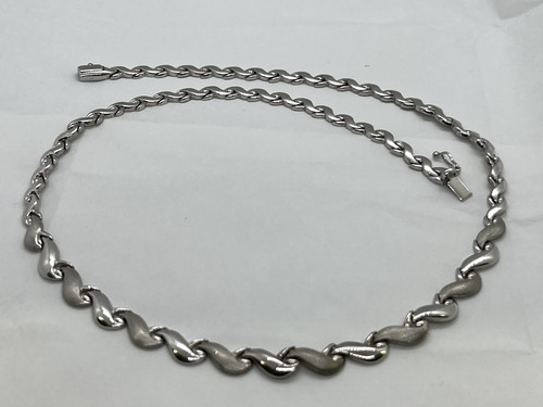 Halskette gold 18kt 750 weiss - halskette,