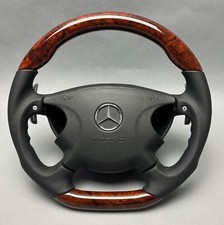 Mercedes Klassik AMG E500 E55 W211 MK1 Performance Holz Paddle Sport Lenkrad Neu
