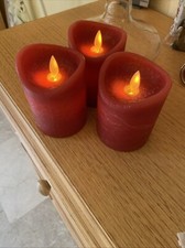 3x TCM Echtwachskerzen 