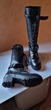 Inamagura Stiefel, Gothic Style, Gr 37, schwarz
