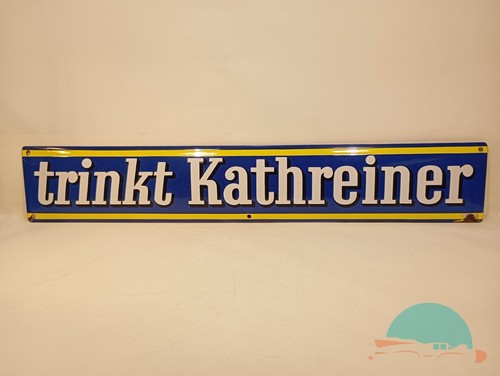 Emailschild trink kathreiner - emailschild,