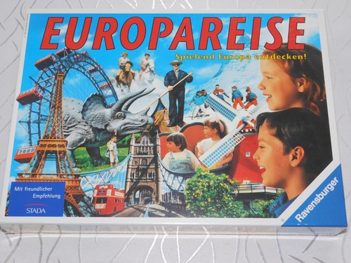 Europareise brettspiel aus - brettspiel,