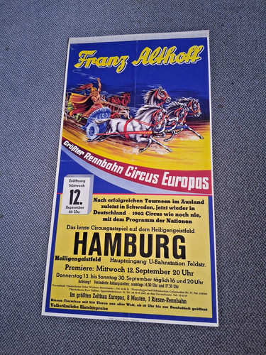 1962 hamburg plakat - 1962,