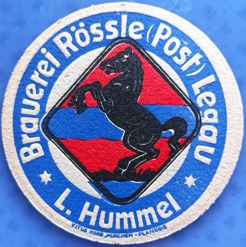Alter bierdeckel brauerei - bierdeckel, l