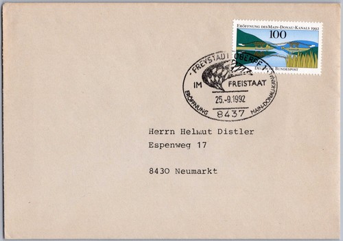 Sonderstempel sst freystadt - sonderstempel,