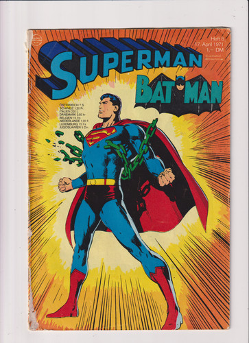 Superman 1971 original - superman,