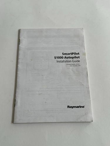 Raymarine smartpilot s100 - raymarine,