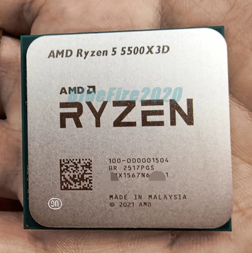 Amd ryzen 5500x3d core - amd,
