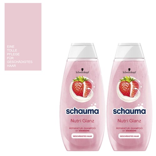 2x400ml schauma nutri glanz - schauma,