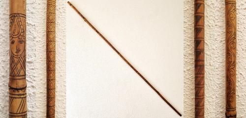 Alter hirtenstab bambus - alter,
