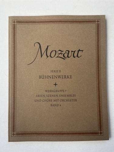 Noten mozart nasw serie ii - nasw.,