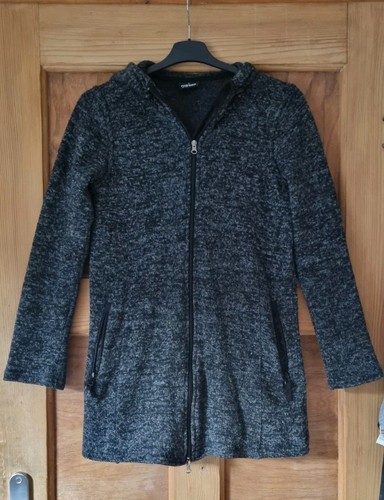 Strick fleece longjacke jacke - strick-fleece,
