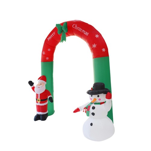 Aufblasbarer weihnachtsbogen - aufblasbarer,